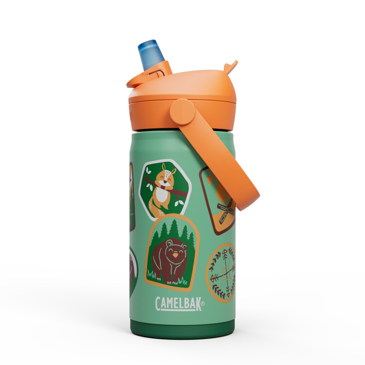 thrivetm-flip-straw-kids-12oz-bottle-insulated-stainless-steel-w9 nswfkxg1wq