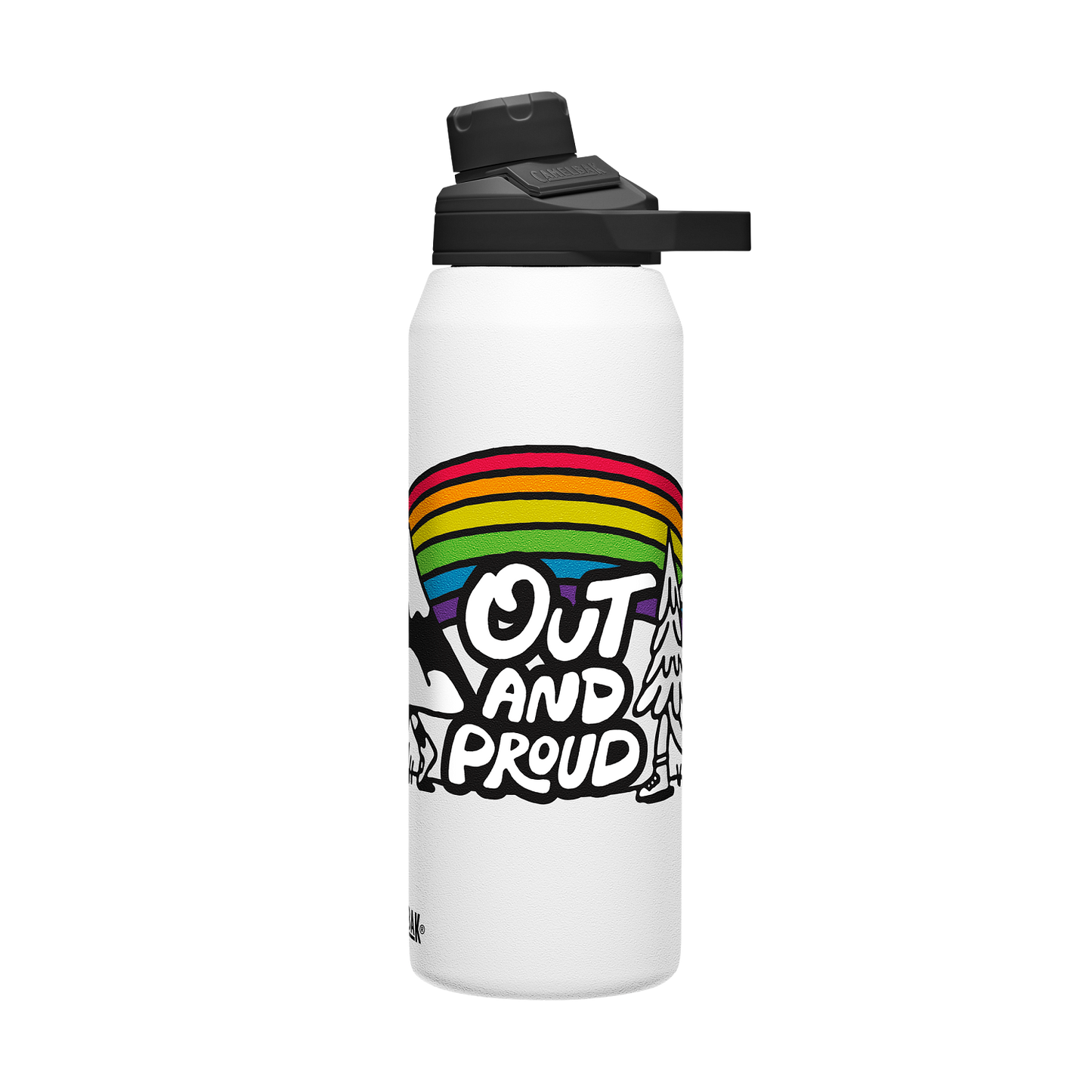 chute-mag-32-oz-water-bottle-insulated-stainless-steel-plus-cleanup-kit-pride-collection-limited-edition-j5 xhvxlhasbo